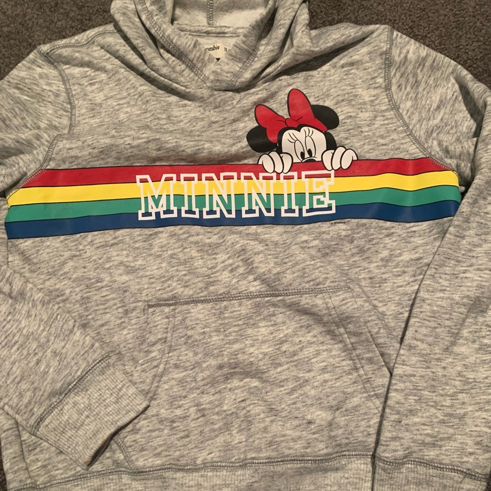 Like new ! Abercrombie kids Minnie Mouse hoodie & pants !